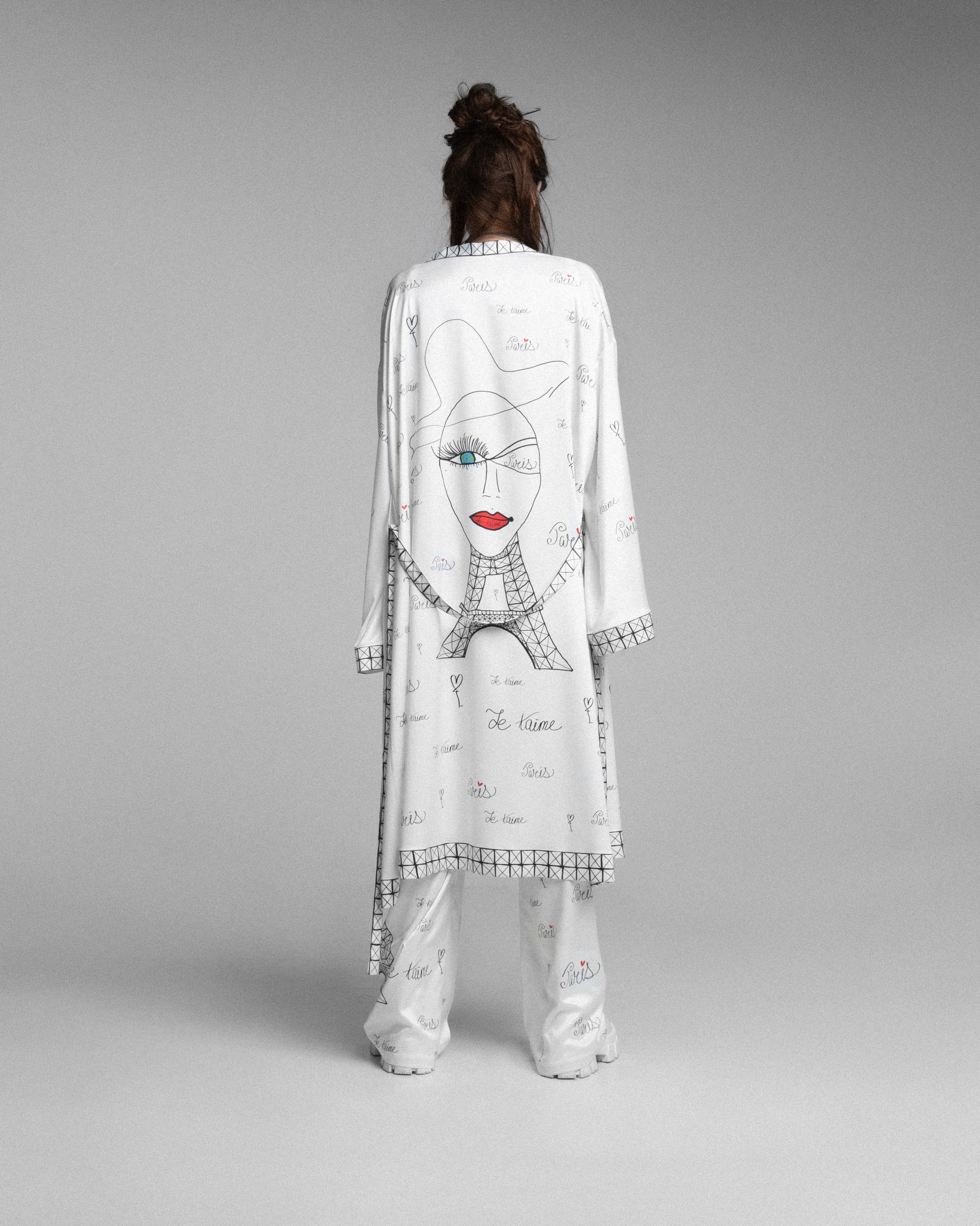 THE PARISIAN KIMONO WHITE